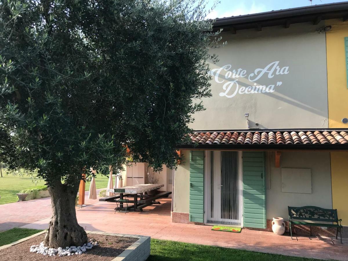 Appartamento "Casa Vacanze Corte Ara Decima" Sona Bagian luar foto