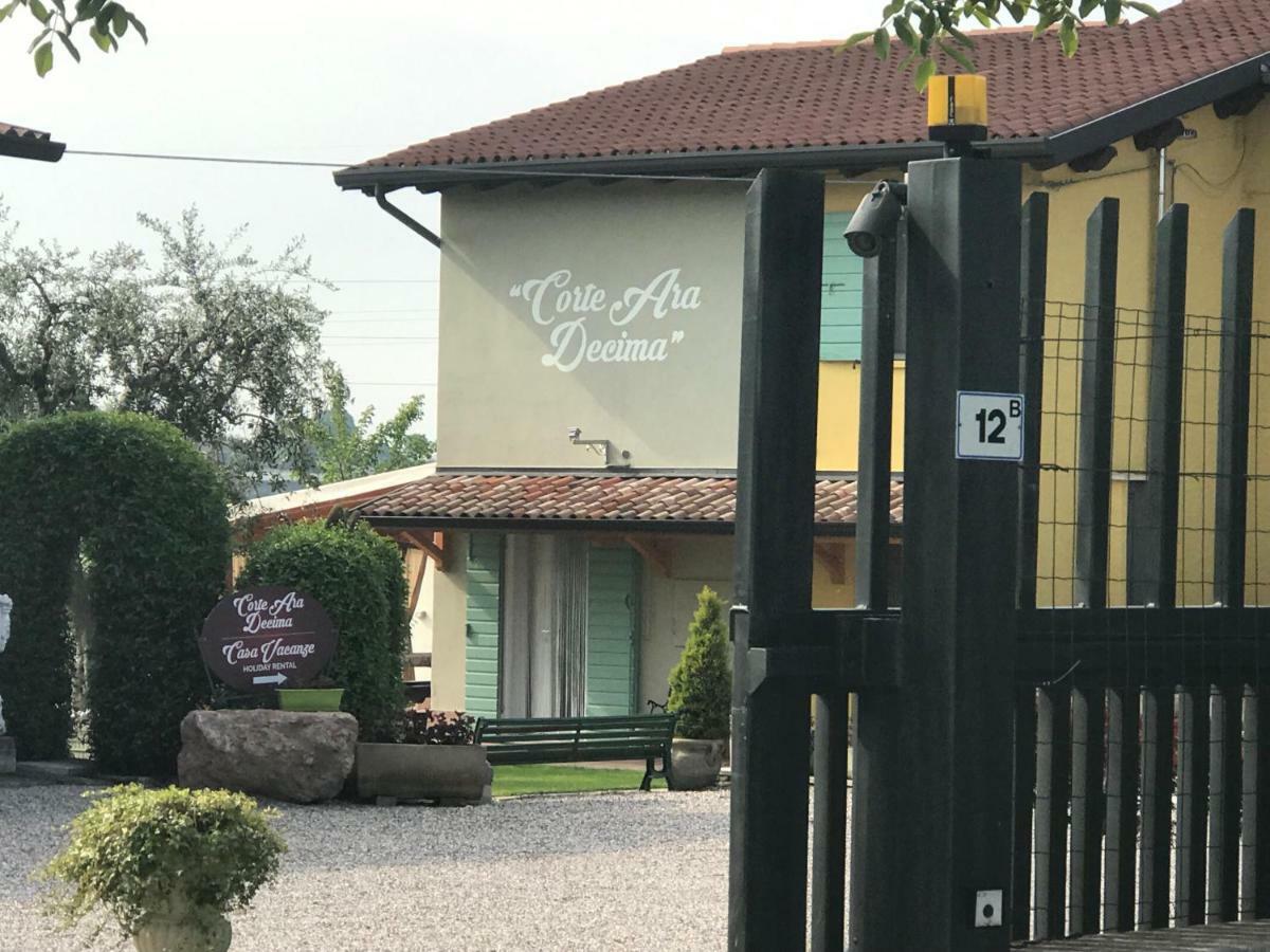Appartamento "Casa Vacanze Corte Ara Decima" Sona Bagian luar foto